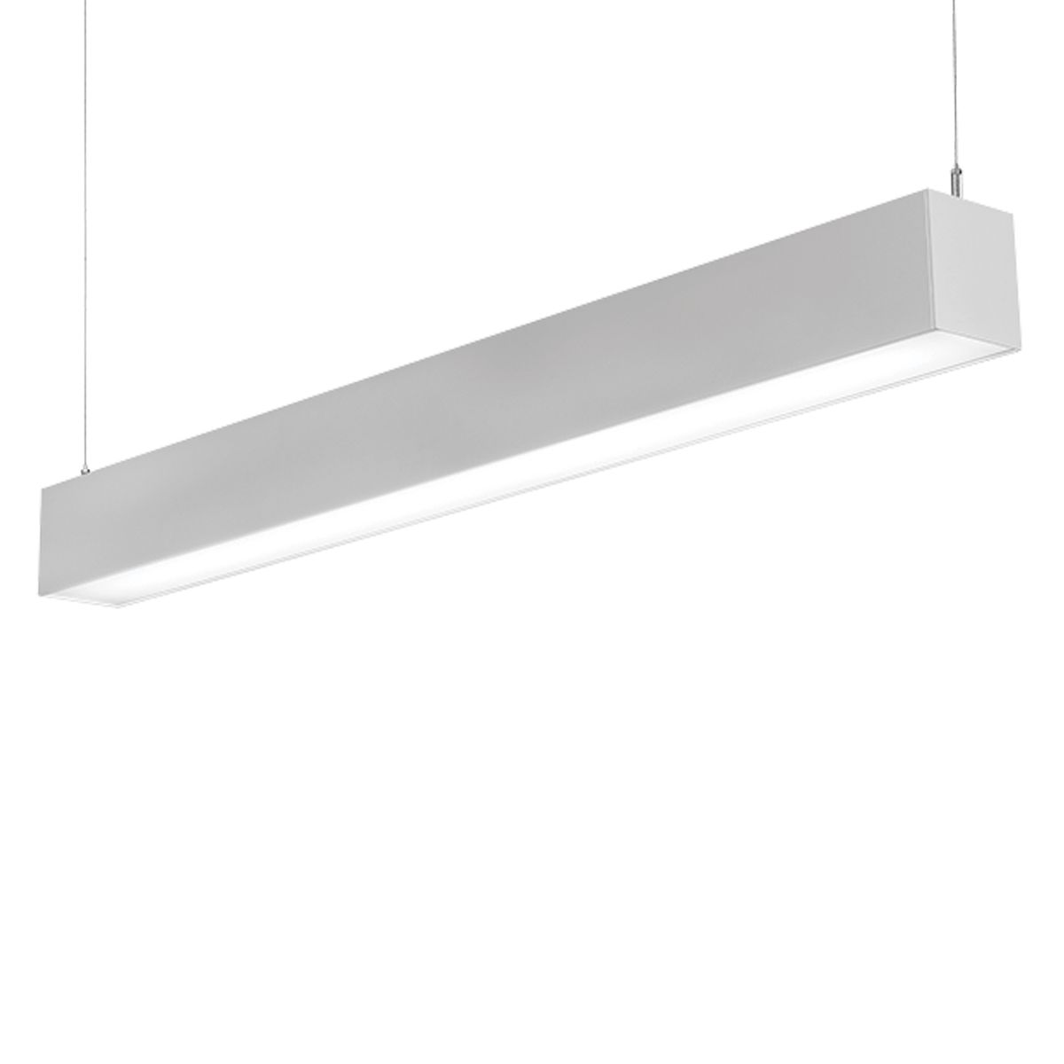 HB LEDS - Luminaria Lineal LED 40W Colgante Blanco 120cm 5070 Cálido