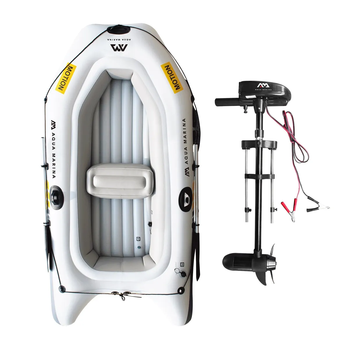 AQUA MARINA - Bote Inflable Motion + Motor eléctrico  Aqua Marina