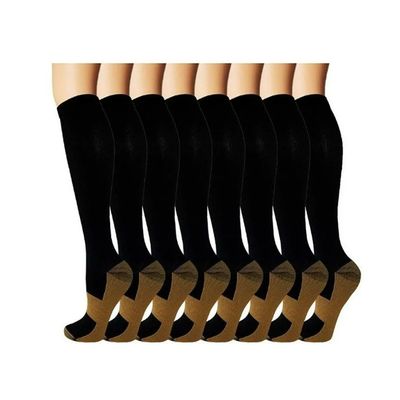 Imagen 1 del producto Pack 6 Calcetines de Compresion con fusion de cobre