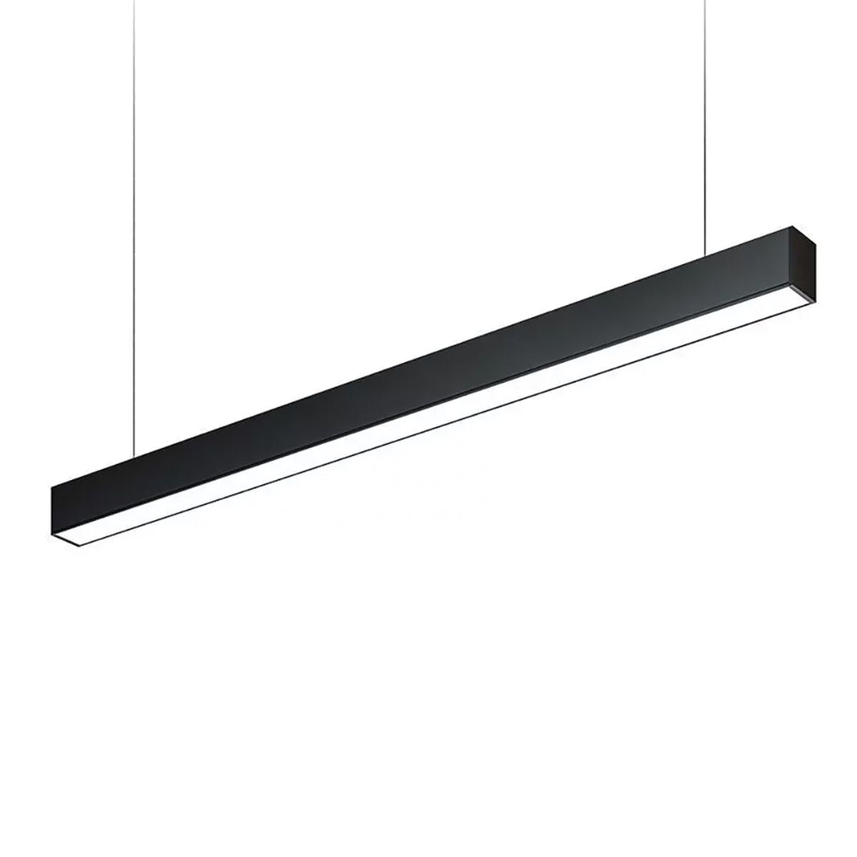 HB LEDS - Luminaria Lineal LED 40W Colgante Negro 5075 120cm Neutro