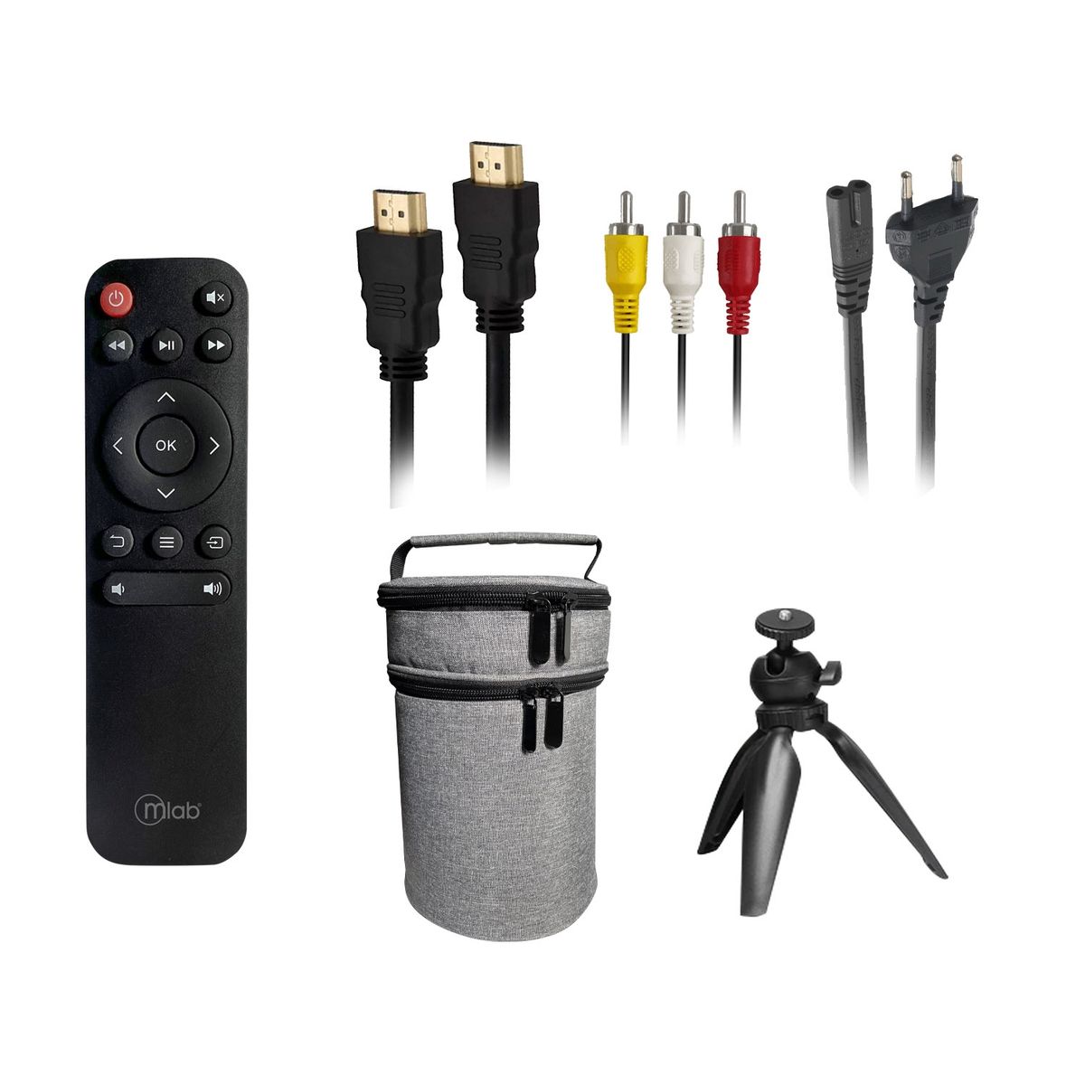 MLAB - Proyector Home Cinema FHD 1080P WIFI 4500Lumenes Mlab