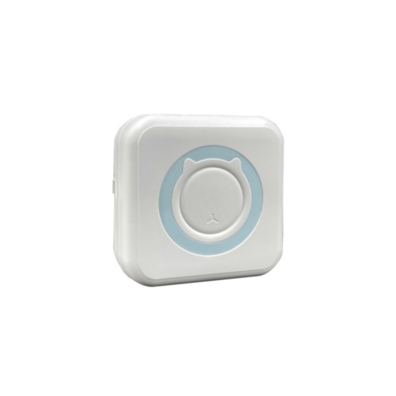 GENERICO - Mini Impresora Térmica Color Rosada  10 rollos