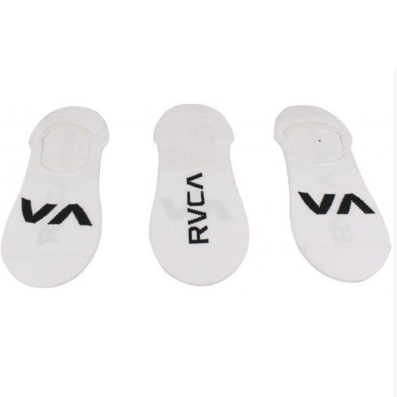 RVCA - Pack 3 Calcetines Hombre 3Pkvalogo Noshw M Blanco RVCA
