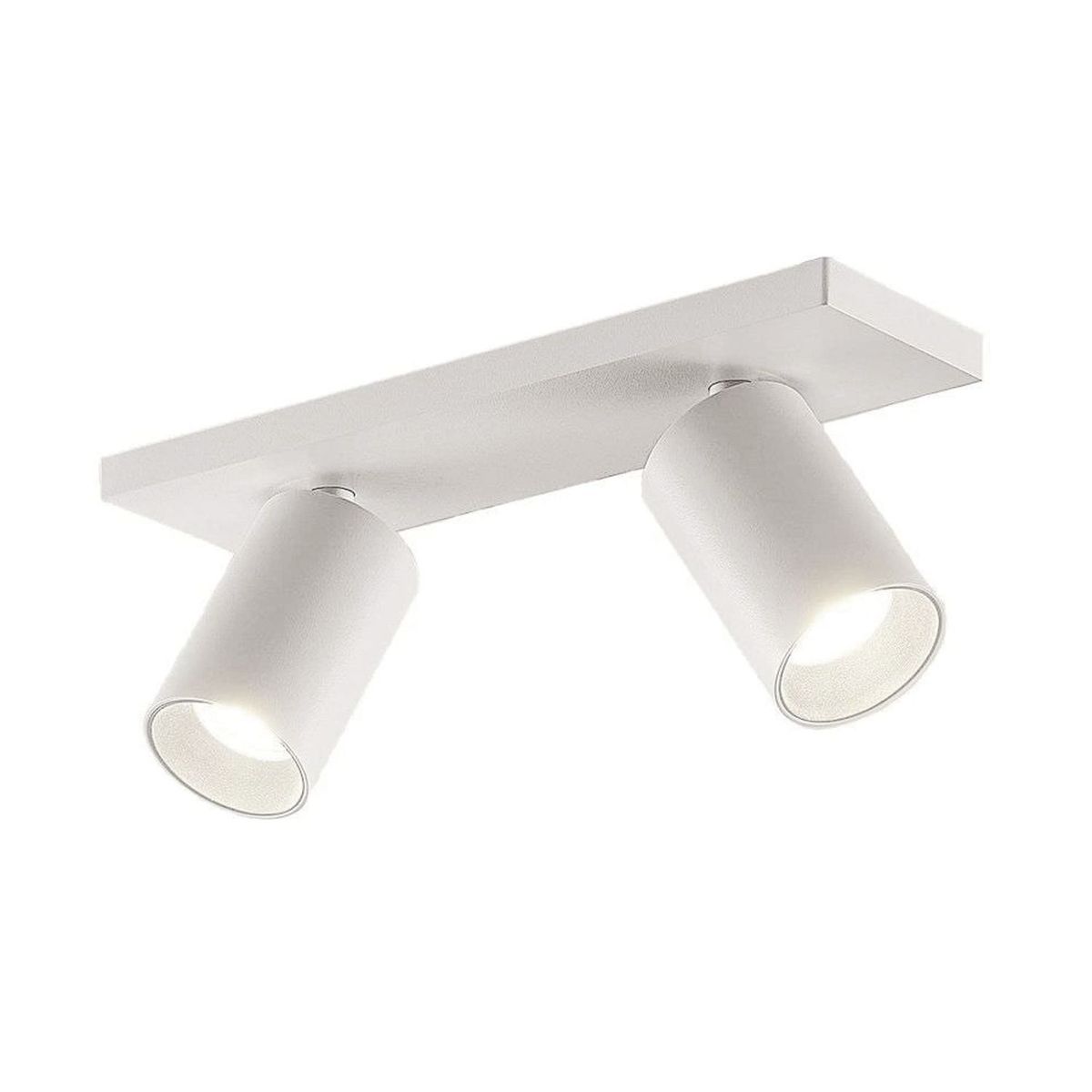 MEGABRIGHT - Foco Spotlight Blanco 2x Con Ampolleta 5,5 W GU-10 Neutro M