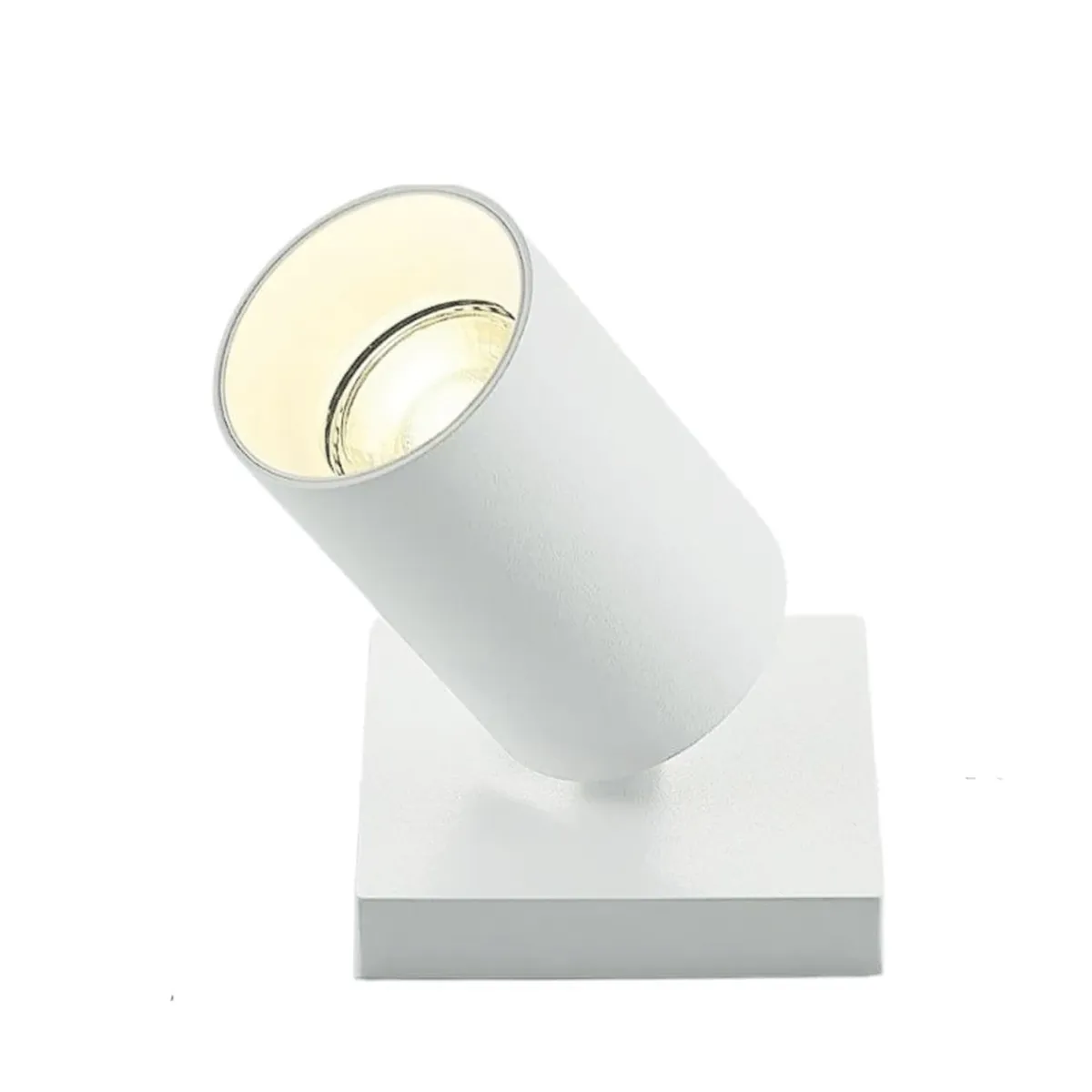 MEGABRIGHT - Foco Spotlight Blanco 1x Con Ampolleta 5,5 W GU-10 Cálida M