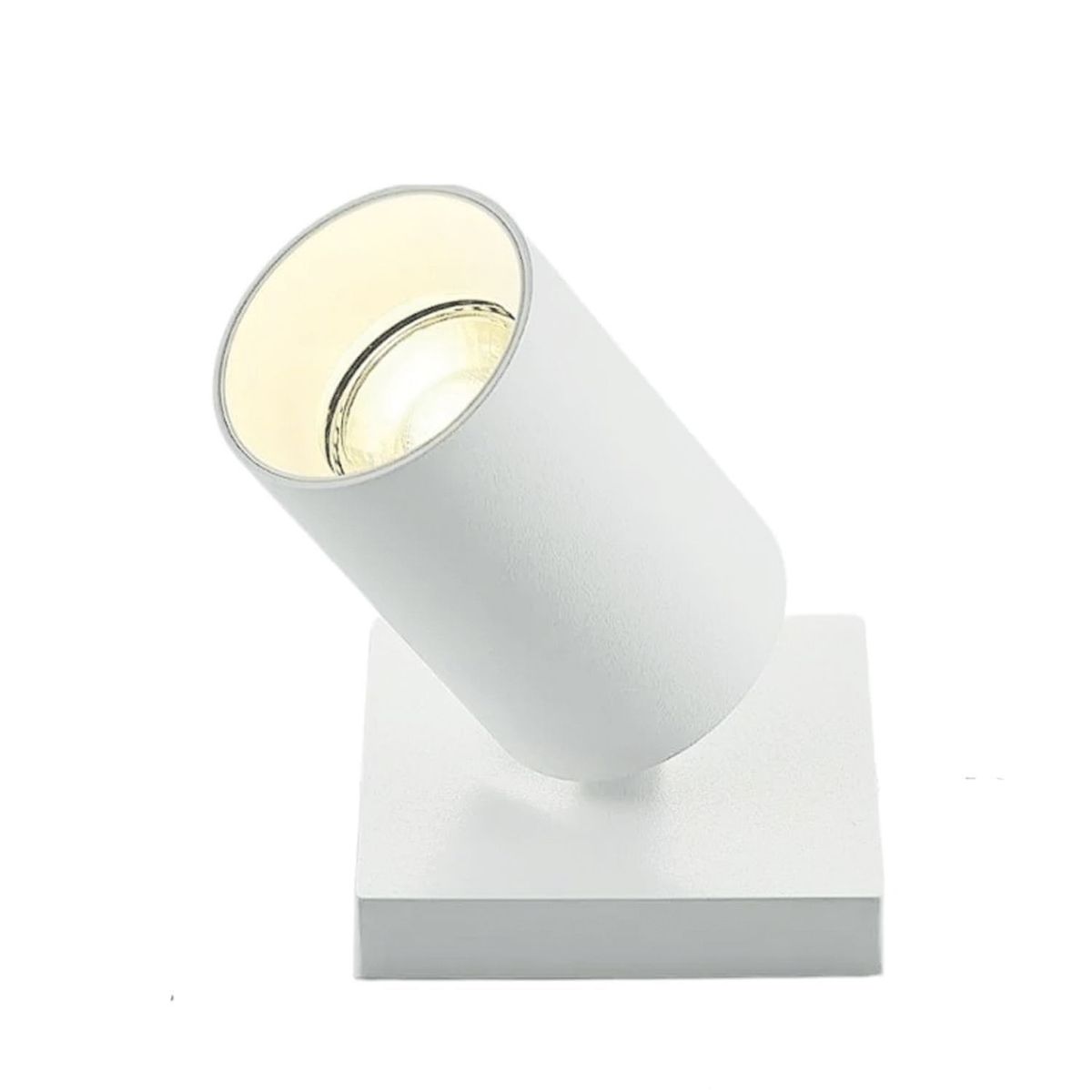 MEGABRIGHT - Foco Spotlight Blanco 1x Con Ampolleta 5,5 W GU-10 Neutro M