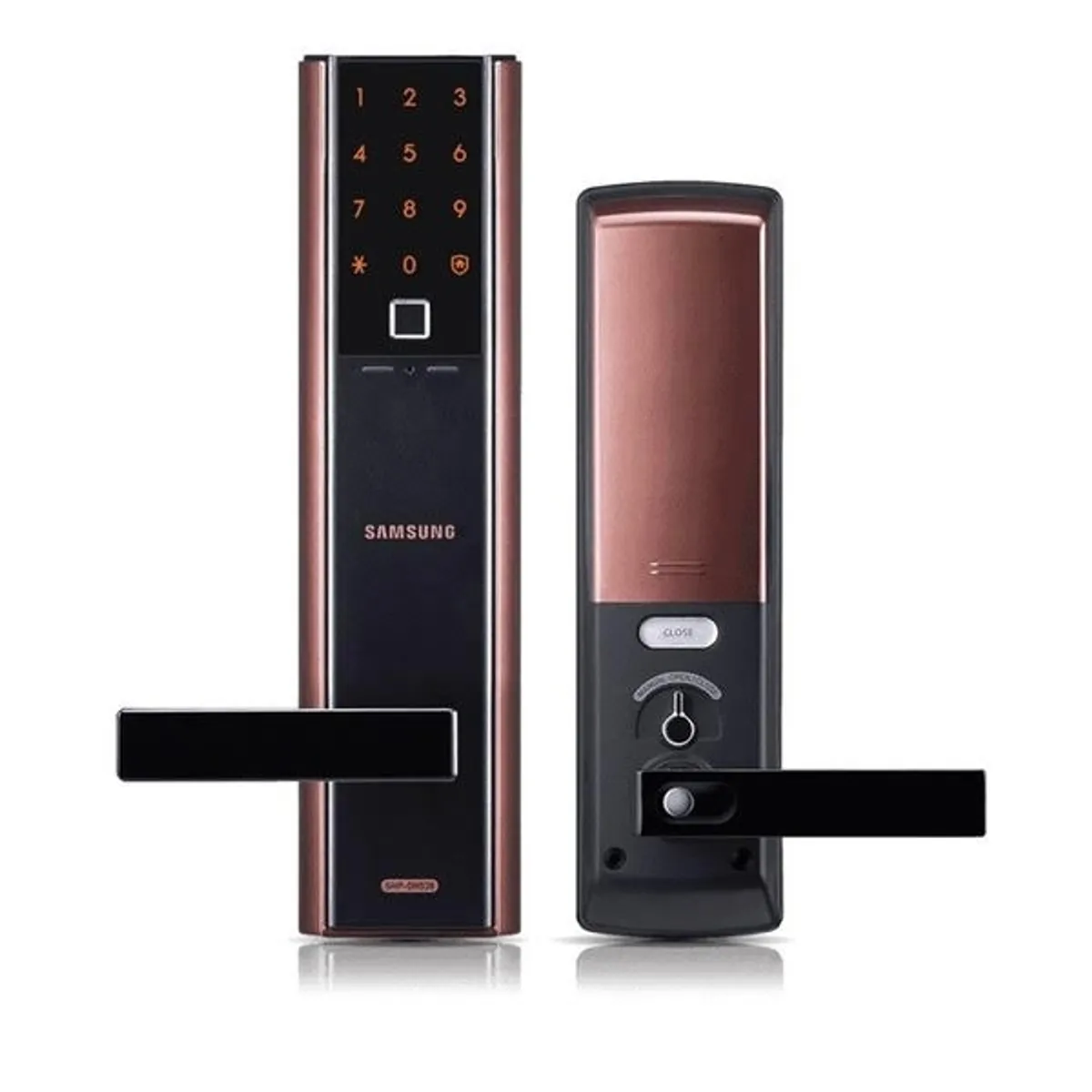 SAMSUNG - Cerradura Samsung DH 538 Claves y tarjeta RF
