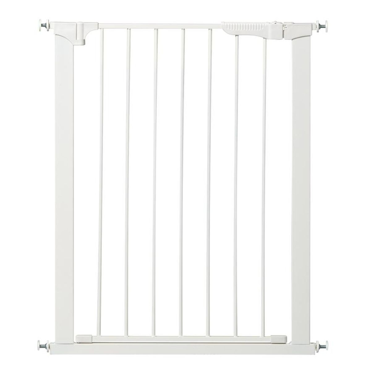 KIDCO - Puerta de Seguridad XL con Cierre Automático (ancho 74cm - 120cm) - Blanco