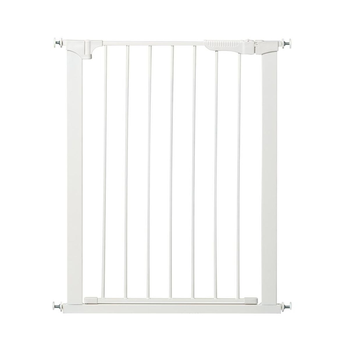 KIDCO - Puerta de Seguridad XL con Cierre Automático (ancho 74cm - 120cm) - Blanco