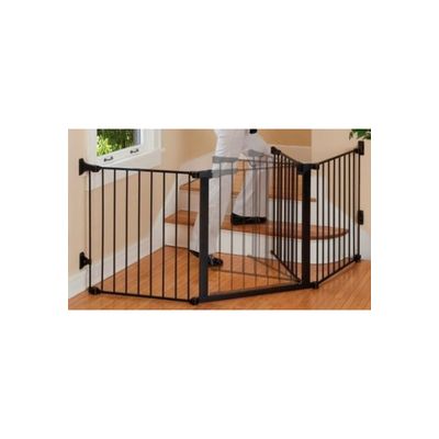 Imagen 2 del producto Puerta de Seguridad Autoconfigurable con Cierre Automático (210 cm) - Negro