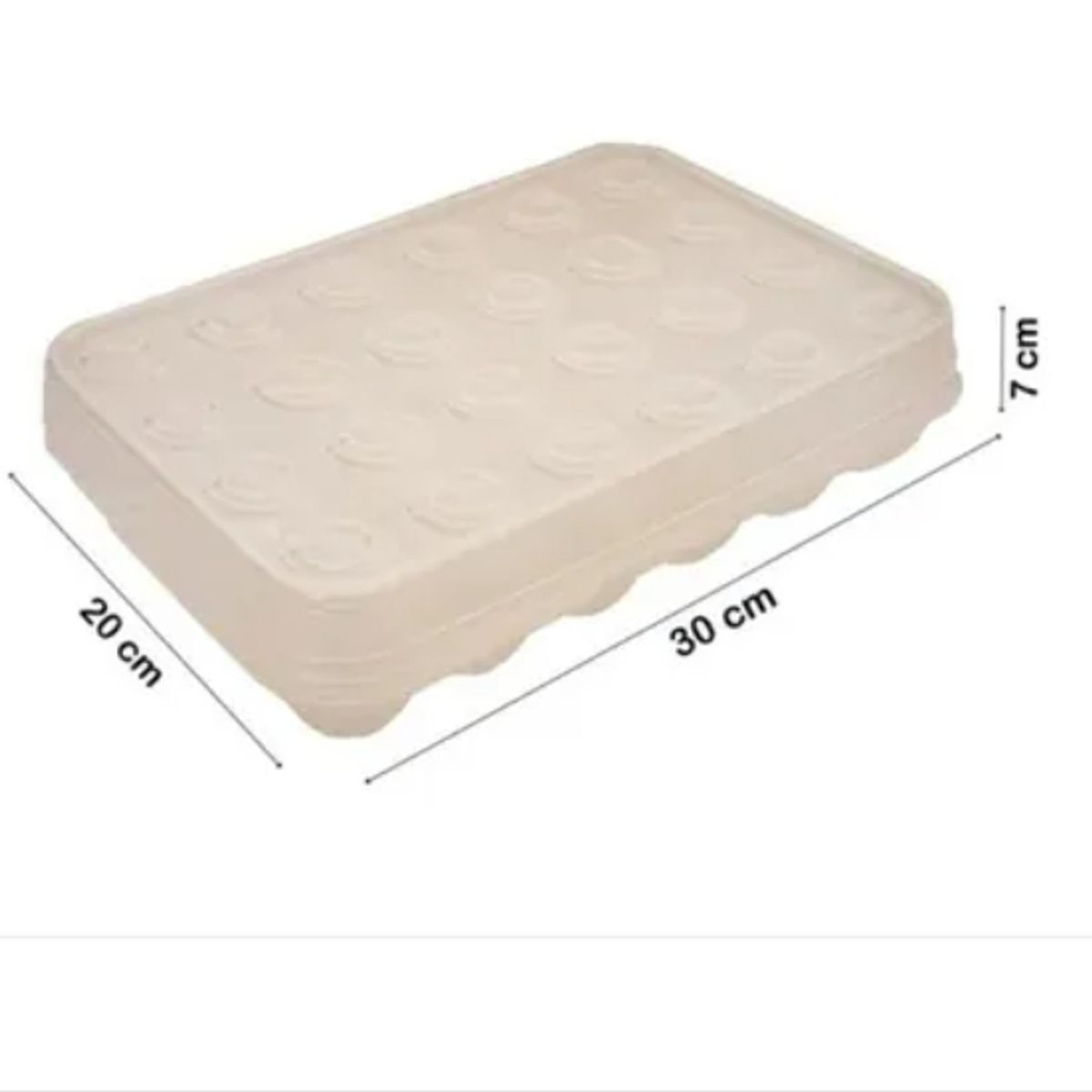 GENERICO - Organizador Huevos Bandeja Huevera 24 Unidades Cocina