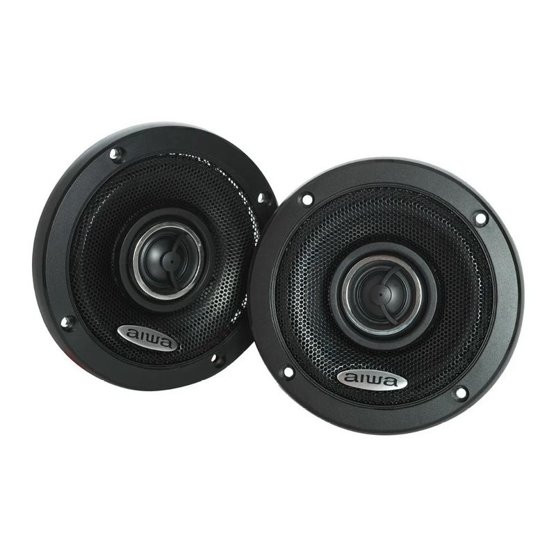 AIWA - Parlantes Auto 10cm 2 Vías 150 Watts Aiwa Aws-1065p
