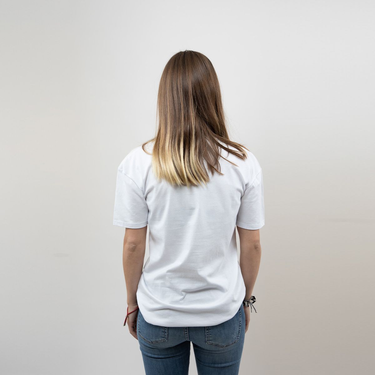 DC COMICS - Polera Mc Mujer Dc Comics Wonder Woman Blanco