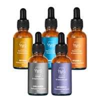 5 Serum YMS Acido Hialuronico Vitamina C Retinol Colageno