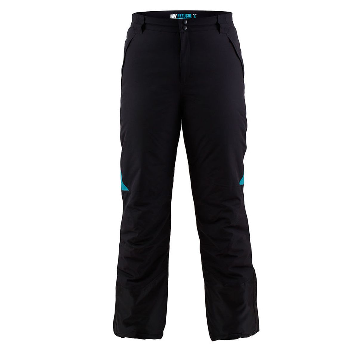 HARDWORK - Pantalón Térmico HW Refugio Mujer Gris/Turquesa