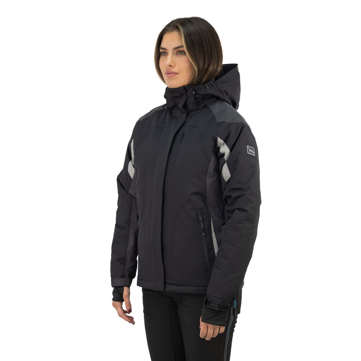 HARDWORK - Parka HW Aspen Negro Mujer