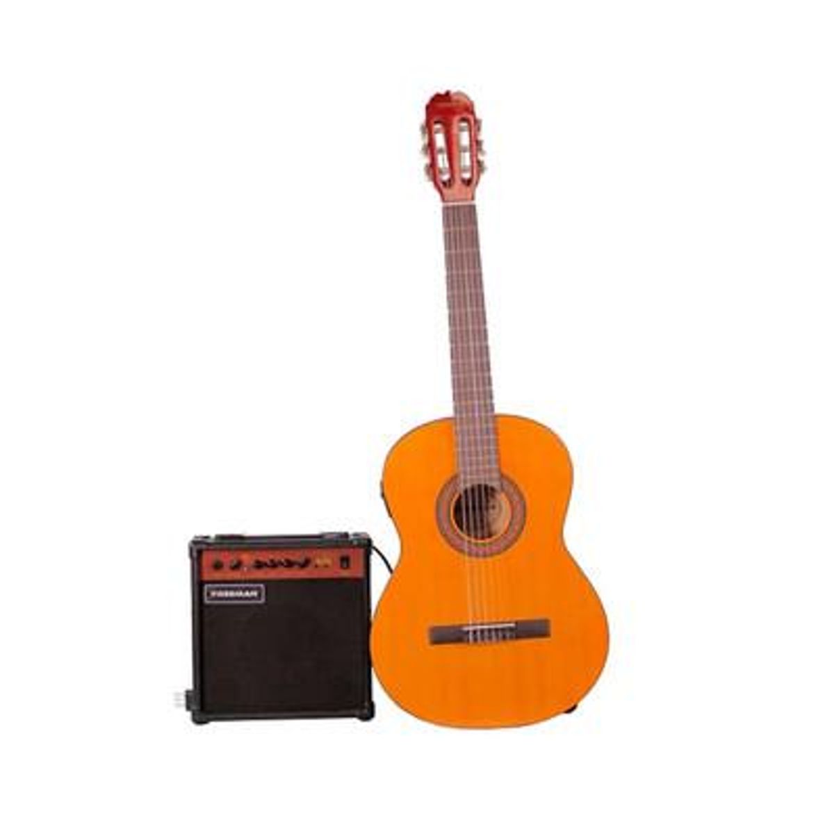 FREEMAN - Pack Guitarra Electroacustica Freeman Classic Eagle NT - Crema