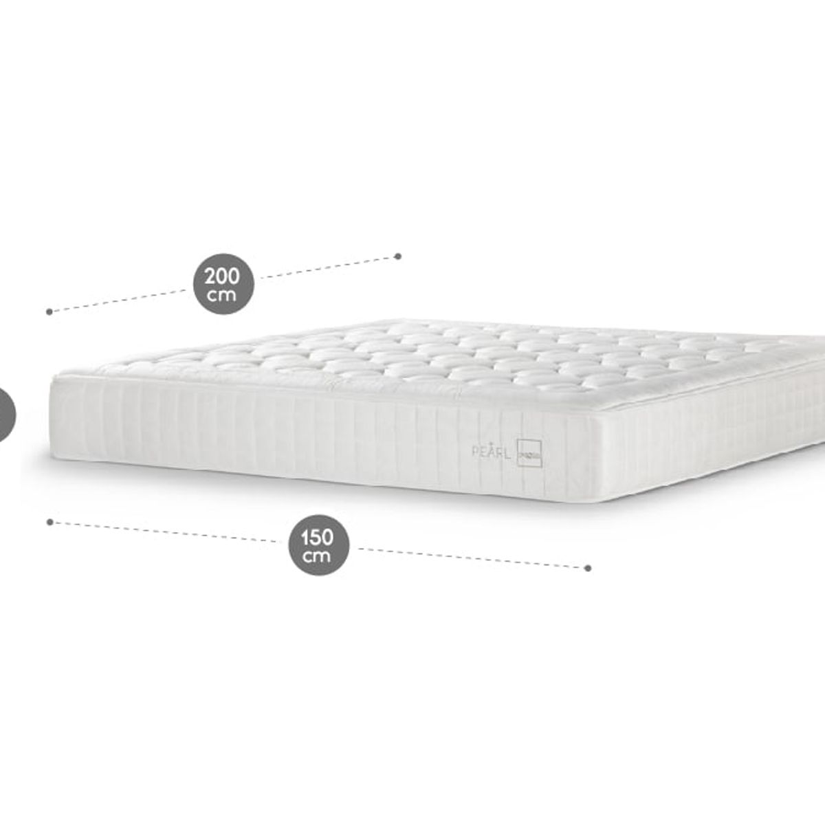 ROSEN - Colchón Rosen Pearl 2 Plazas 150 X 200 Cm