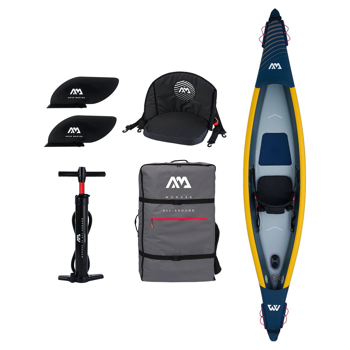 AQUA MARINA - Kayak Inflable Tomahawk Single / Aqua Marina