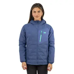 HARDWORK - Parka Insulada HW Explorer Mujer Deep Blue