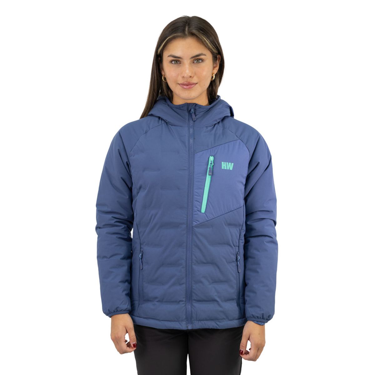HARDWORK - Parka Insulada HW Explorer Mujer Deep Blue