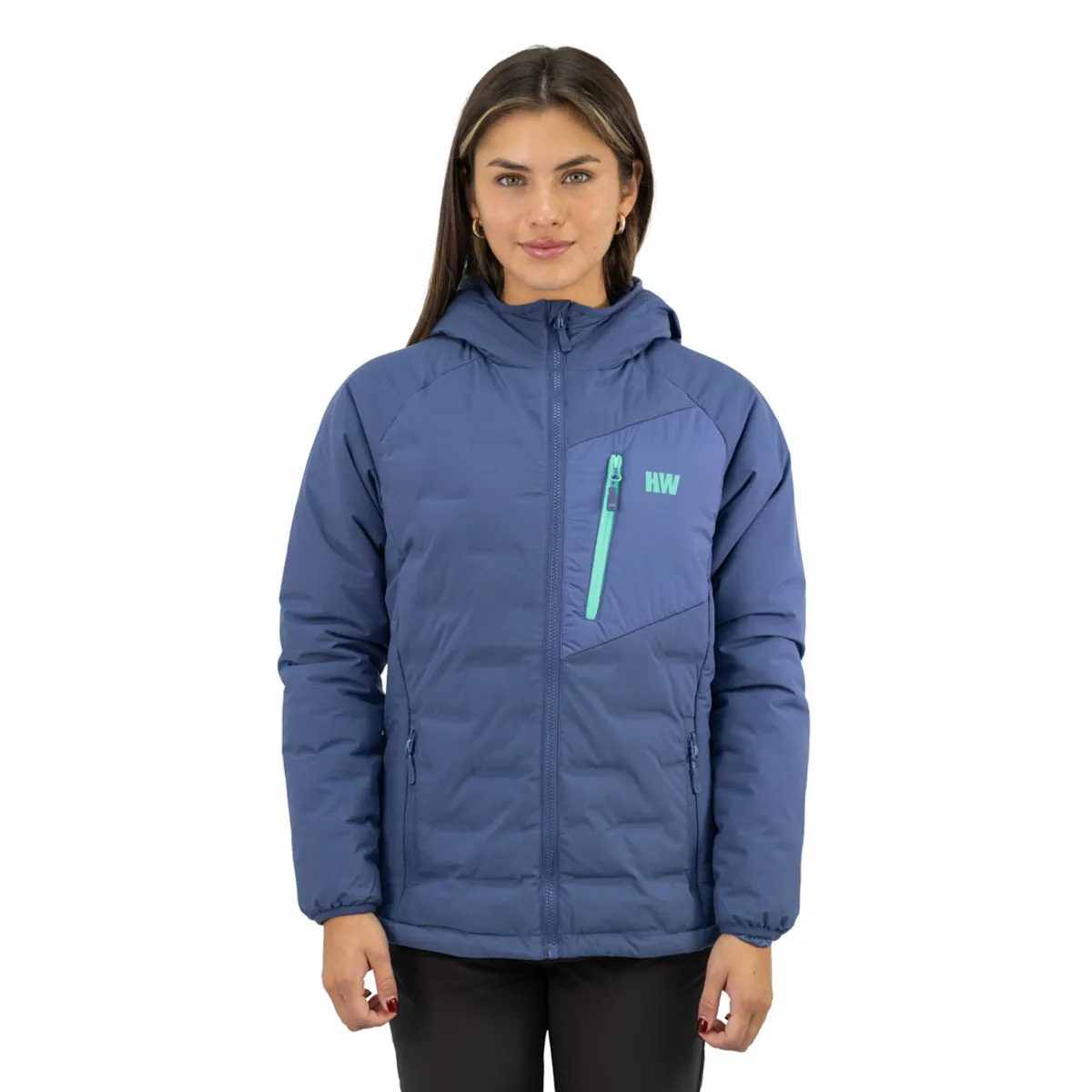 HARDWORK - Parka Insulada HW Explorer Mujer Deep Blue