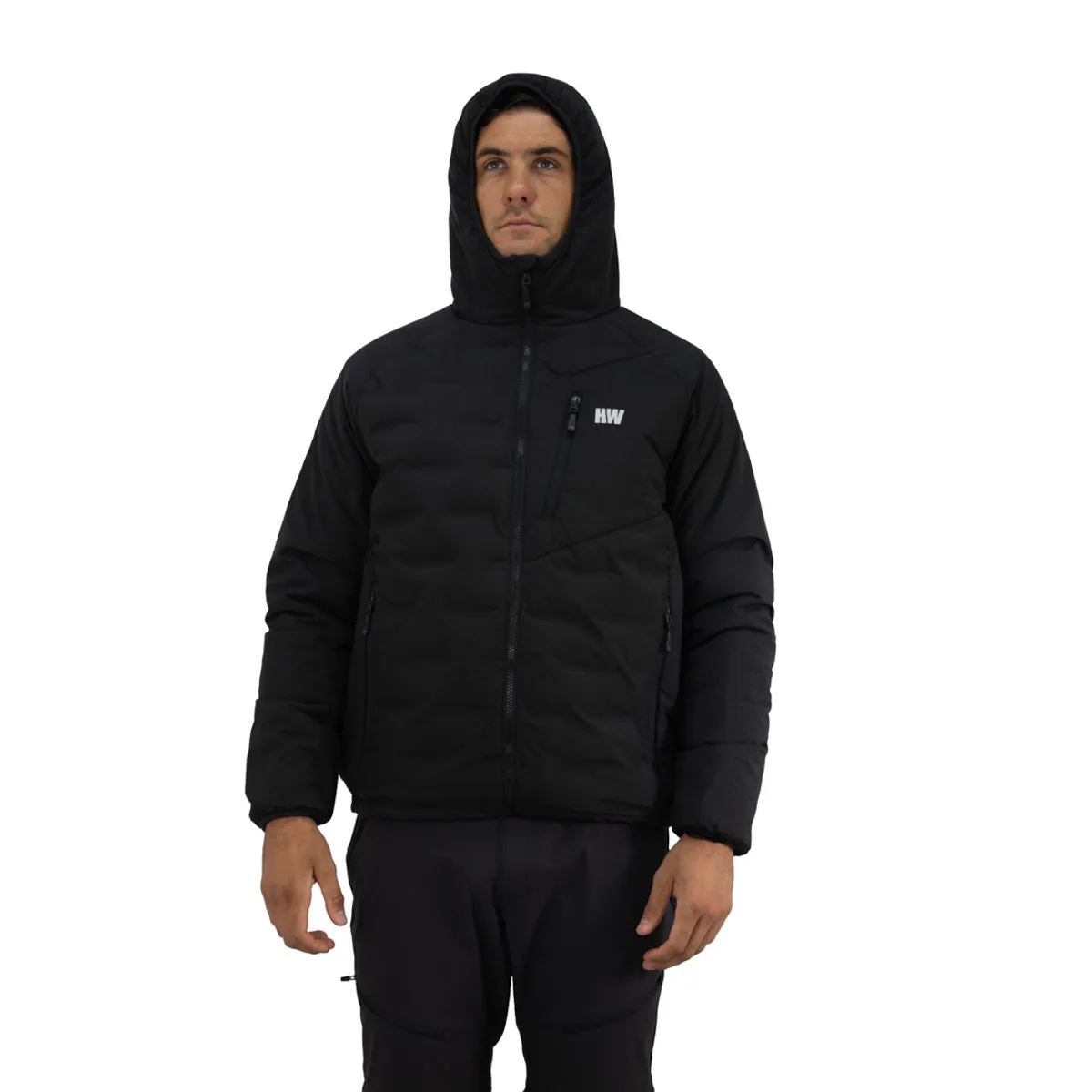 HARDWORK - Parka Insulada HW Explorer Hombre Negra
