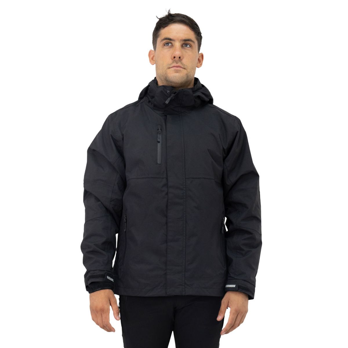 HARDWORK - Parka Desmontable HW Reno 3 En 1 Negro