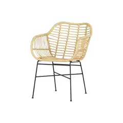 ATMOSPHERA - SILLA DE TERRAZA RATTAN COLOR CAFÉ