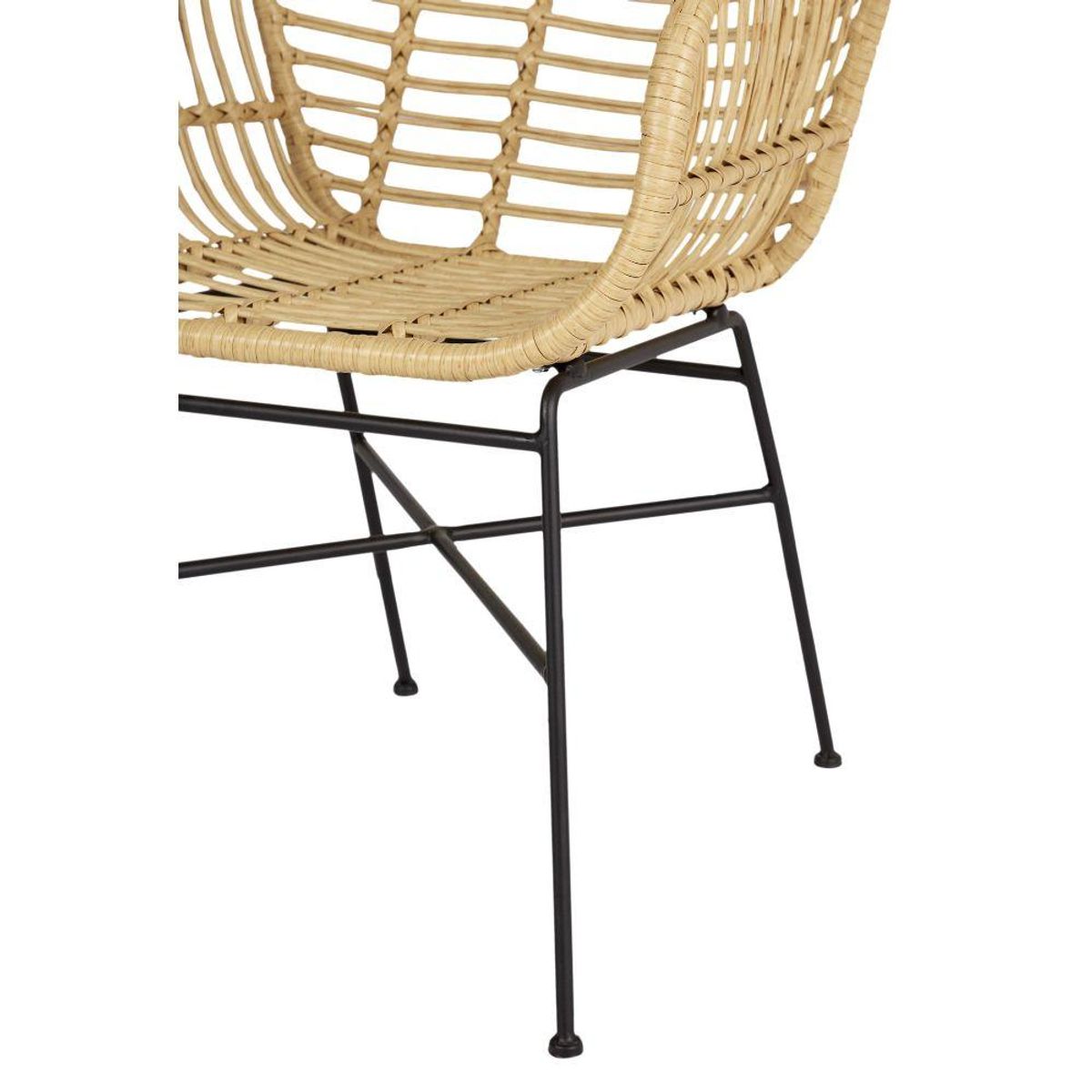 ATMOSPHERA - SILLA DE TERRAZA RATTAN COLOR CAFÉ