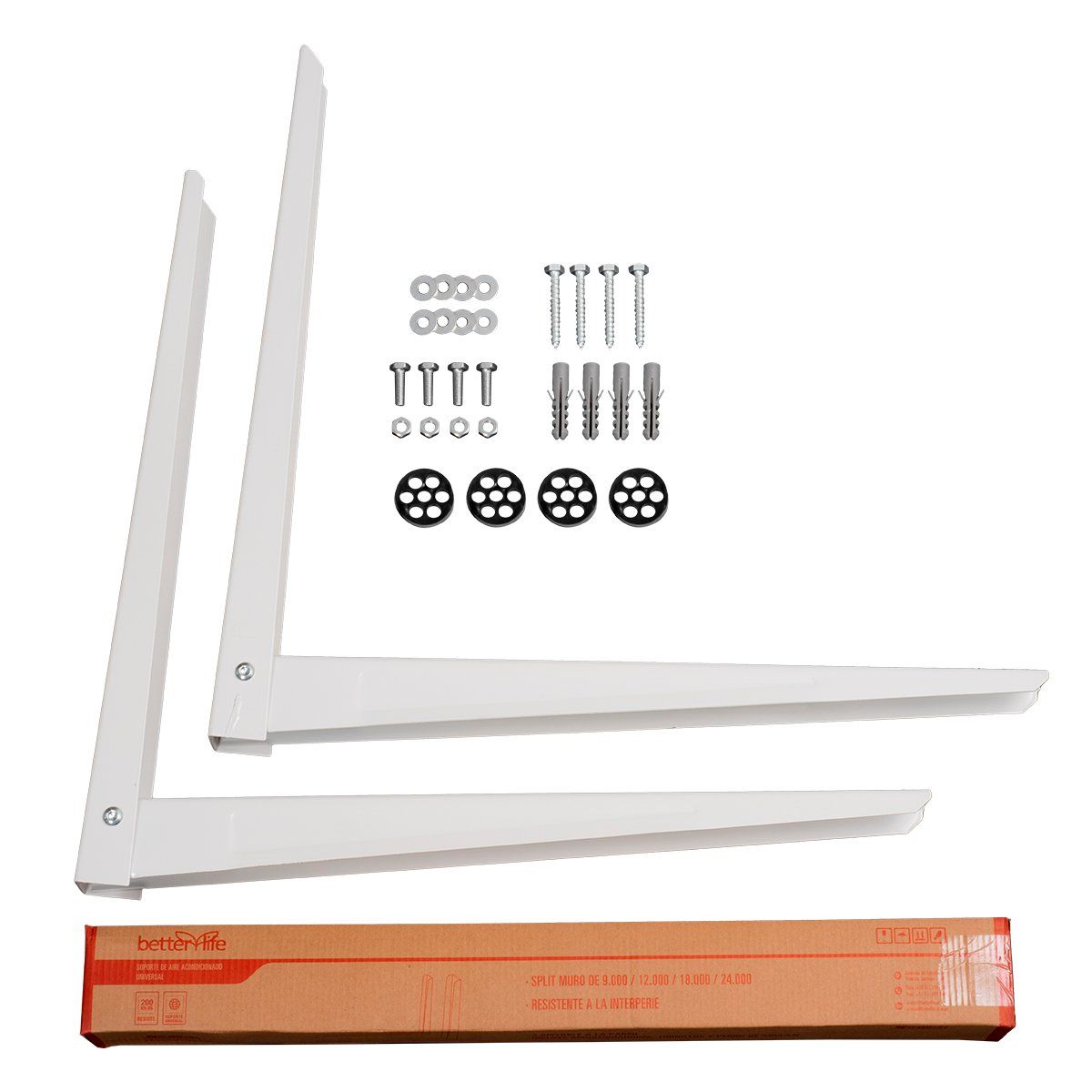 BETTERLIFE - Soporte Aire Acondicionado 9-12-18-24 Mil Btu