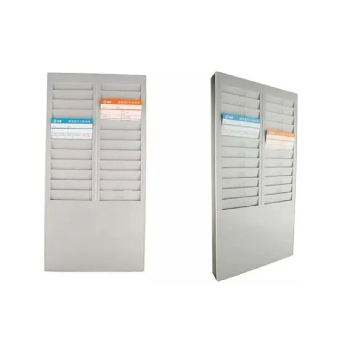 OFERTABKN - Tarjetero Plástico Para Reloj Control Asistencia 24 Personas