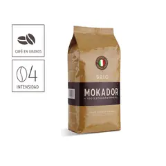 MOKADOR - Cafe Brio en grano 1 kg. mezcla arábica robusta