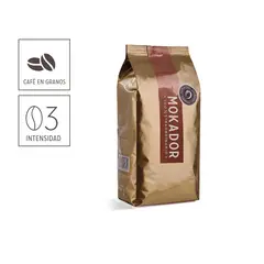 MOKADOR - Café Oro grano entero 1kg mezcla arábica robusta