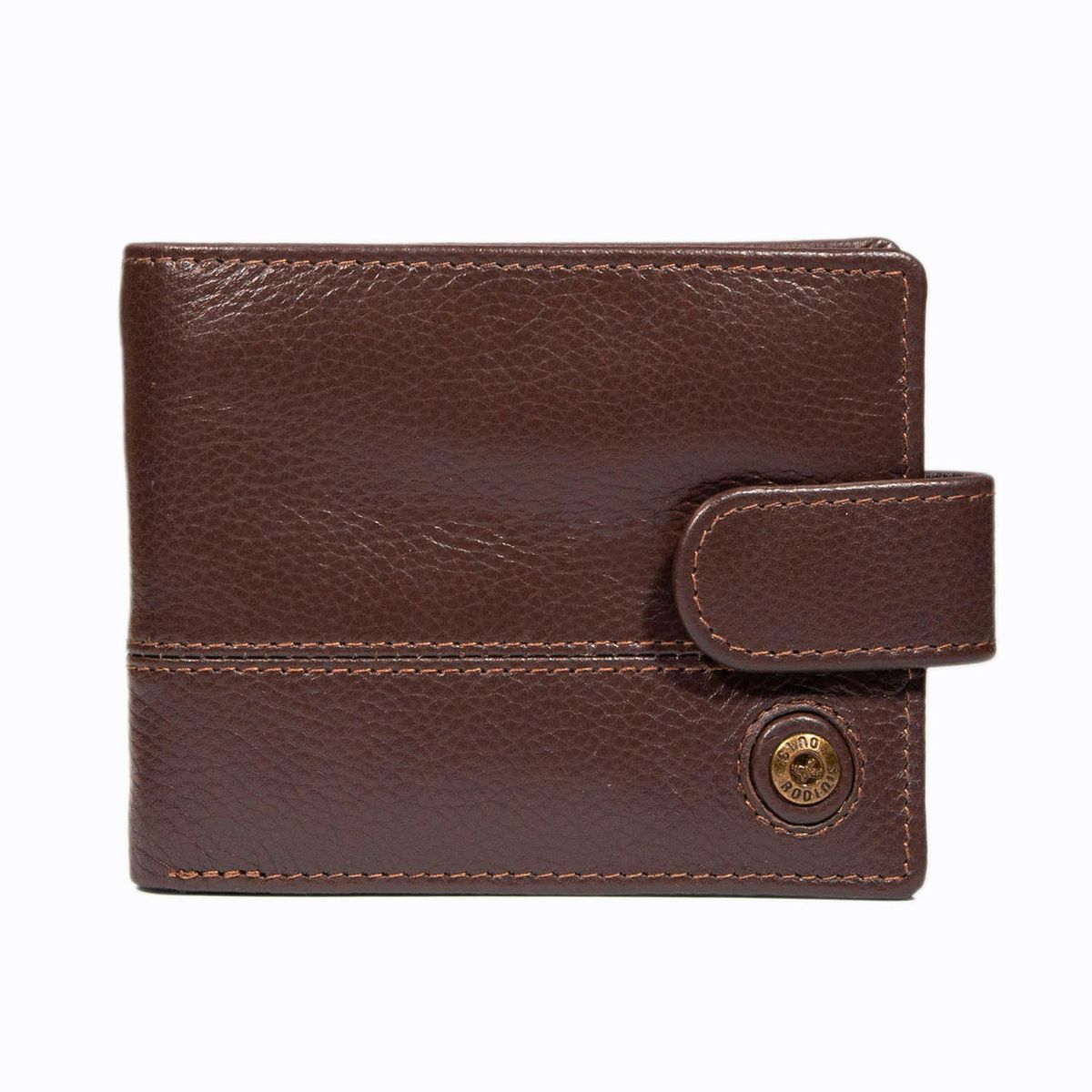 GINO RODINIS - Billetera de hombre Capri 986 Café  Gino Rodinis