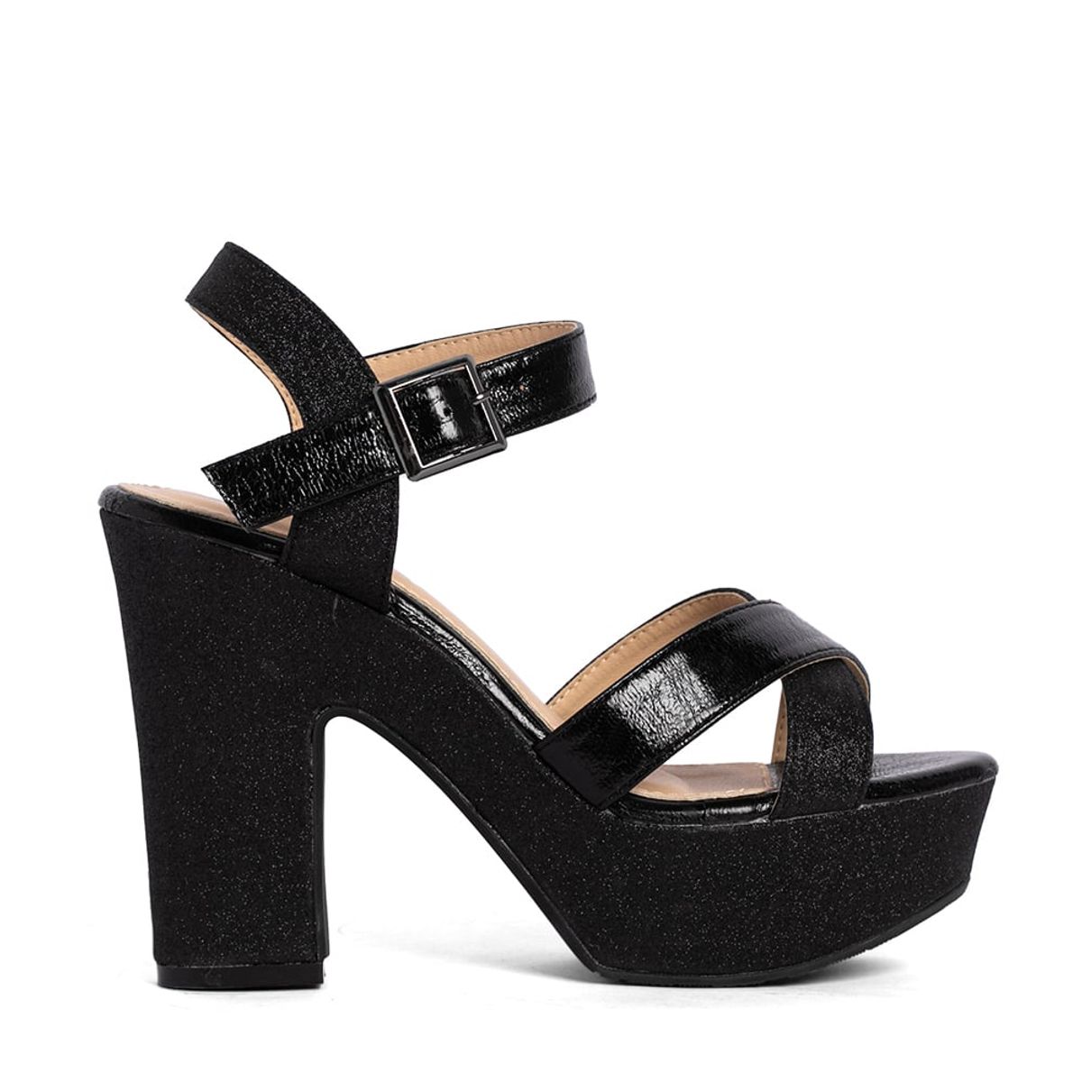 WEIDE - Sandalia Taco Negro Fiesta YOU176 Weide