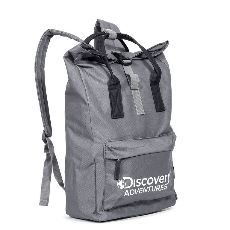 Mochila urbana roma 22 litros gris