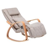 Silla Masajeadora Mecedora Reclinable de Madera D-1550