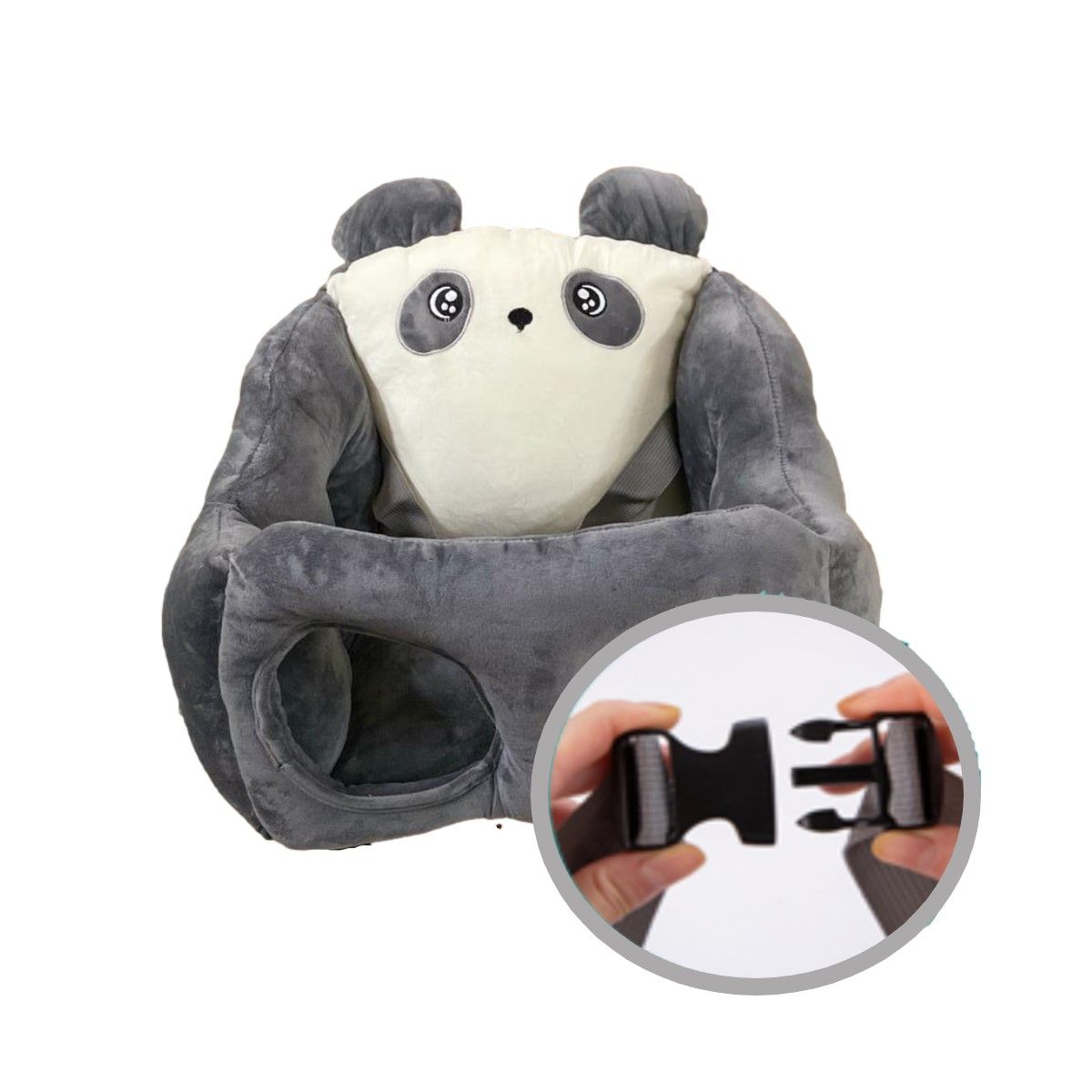 MUNDO ONLINE - Asiento Bebé Cuadrado Cojín De Seguridad Y Apoyo Panda