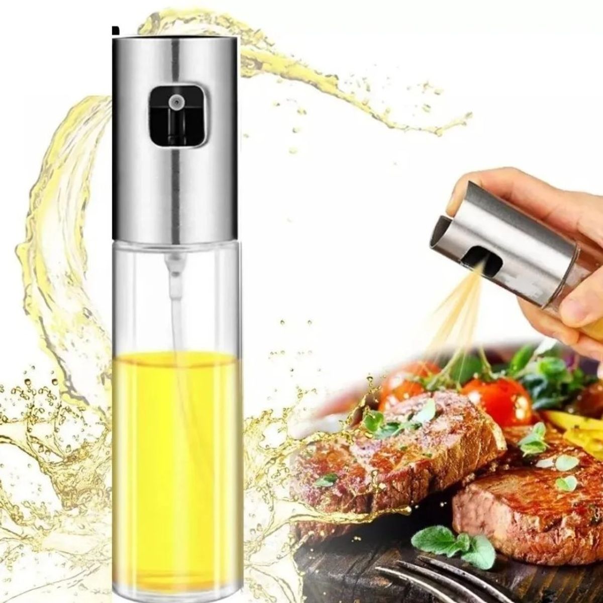 GENERICO - Rociador De Aceite En Spray Alcuza Vinagre Limon Soya Agua