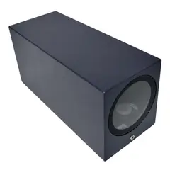 DRL LIGHTING - Aplique bidireccional cubo 2 luces GU10 50W gris oscuro