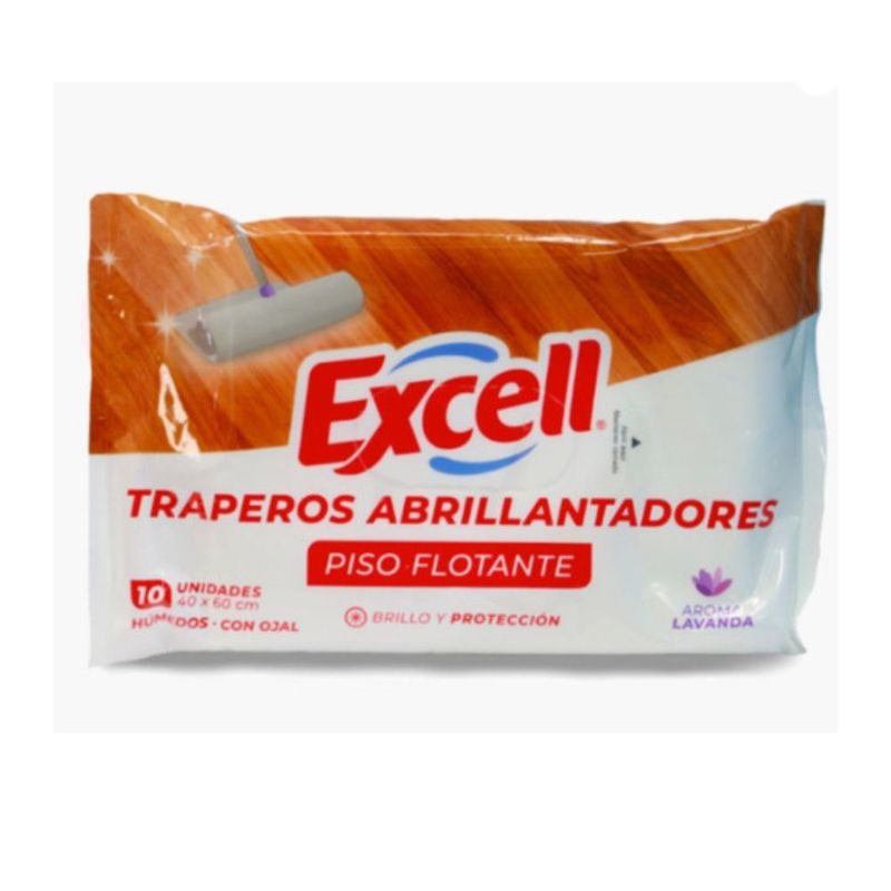 EXCELL - Trapero húmedo abrillantador piso flotante