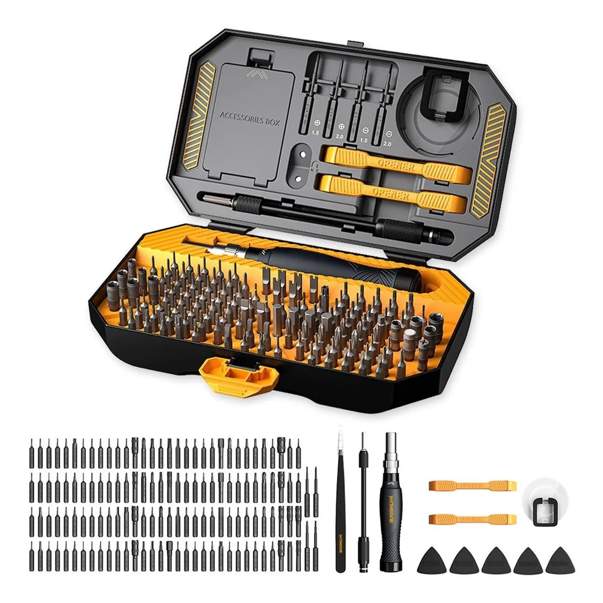 BROOKLYN - Set Destornillador De Precision Brooklyn Juego 143 Piezas