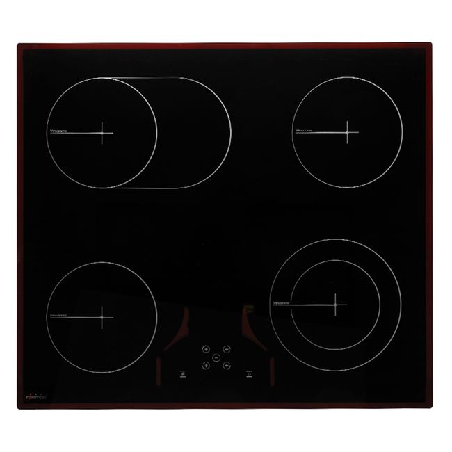 TOYOTOMI - Encimera Eléctrica Toyotomi Vitrocerámica 60 cm EEV-60
