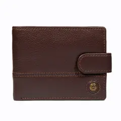GINO RODINIS - Billetera de hombre Capri 987 Café