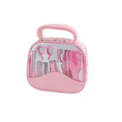 OFERTABKN - Set De Cuidados Para Bebe Manicure 7 Pcs Con Bolso De Viaje