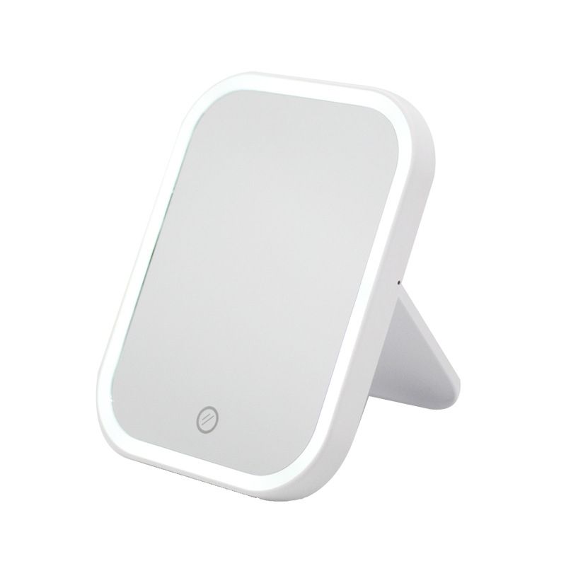 GENERICO - Espejo Luz Led Usb Maquillaje Plegable Mini