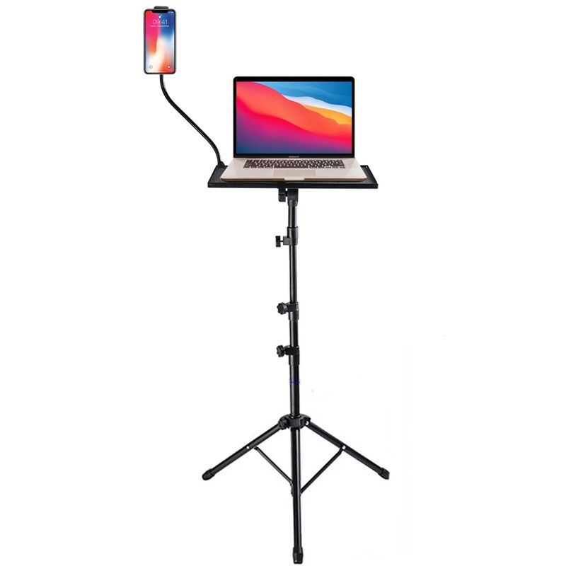 NEWO - Atril para Notebook trípode ajustable y soporte celular