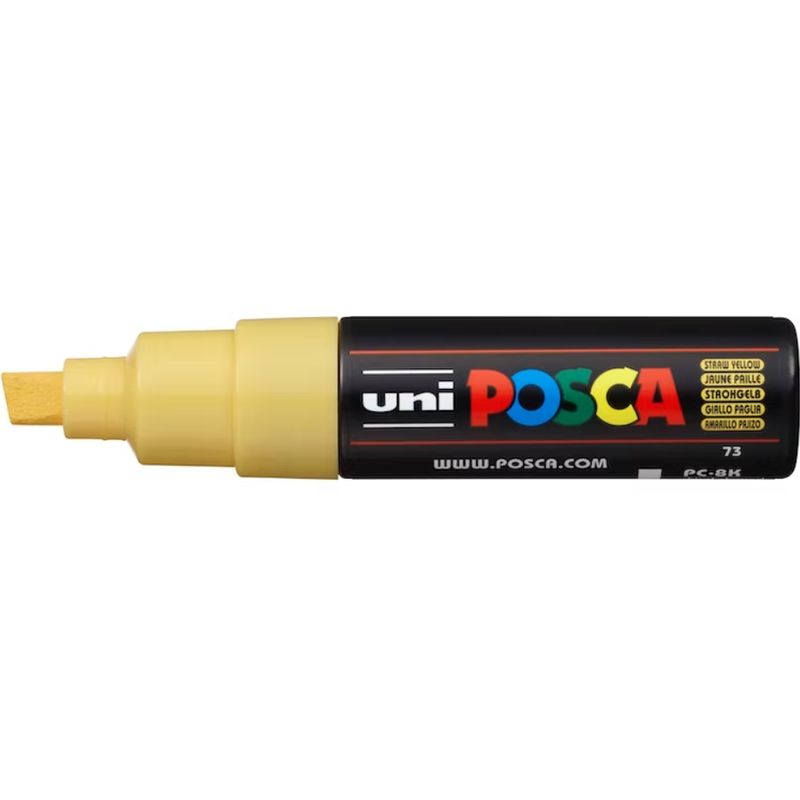 UNI POSCA - Uni Posca Marcador 8k - Original Japonés AMARILLO PAJIZO