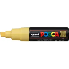 UNI POSCA - Marcador 8k - Original Japonés AMARILLO PAJIZO